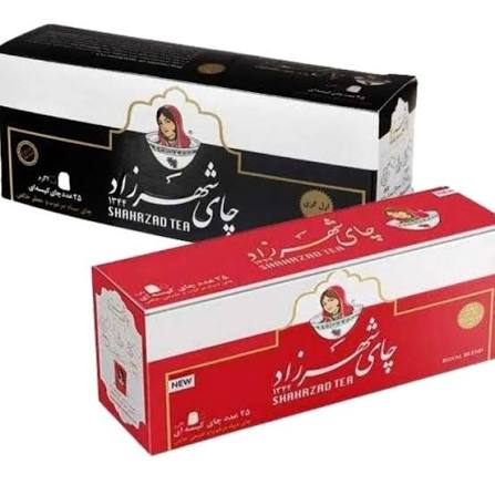 چای تی بگ ارل گری 25 عددی شهرزاد