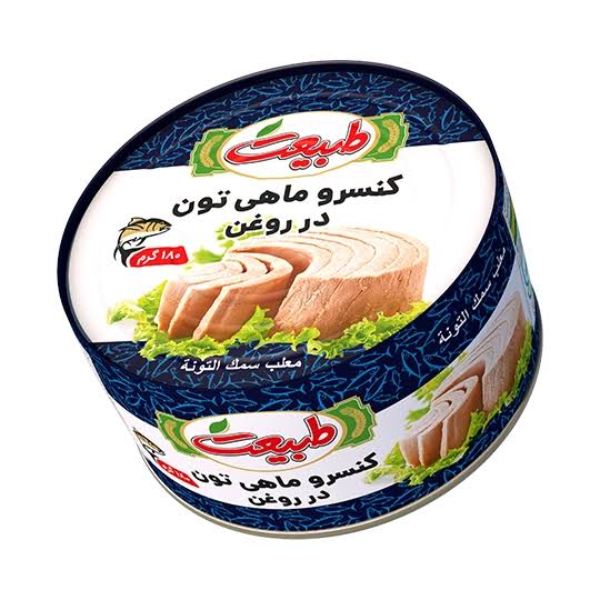 تن ماهی 150 گرم طبیعت بسته 24 عددی