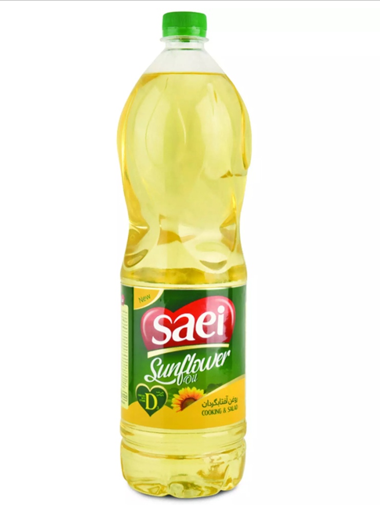 روغن مایع آفتابگردان ویتامینه ساعی 1350 گرم