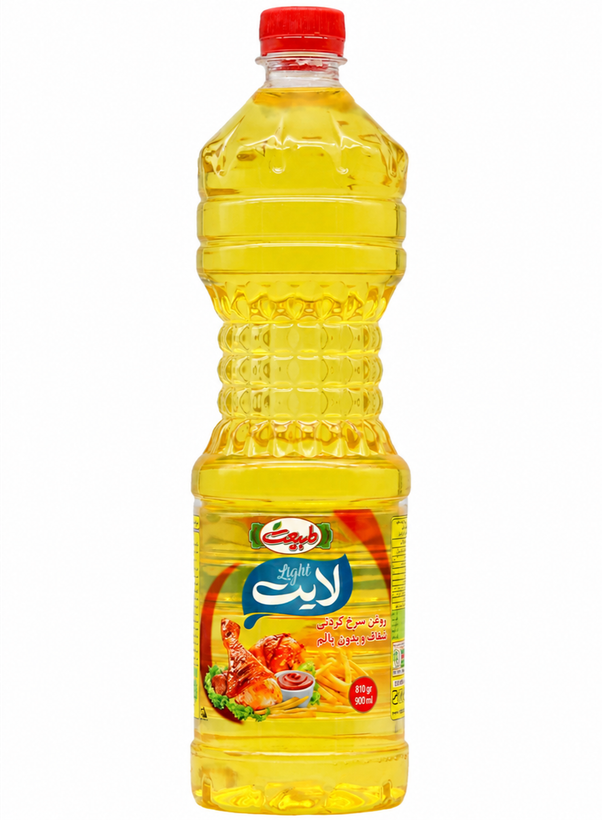 روغن سرخ کردنی بدون پالم لایت طبیعت 810 گرم کارتن 12 عددیروغن سرخ کردنی بدون پالم لایت طبیعت 810 گرم